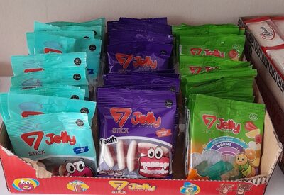 7 jelly stick diş jelibon