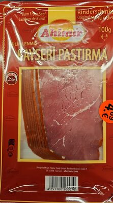 Ahinur Kayseri Pastırma 100gr