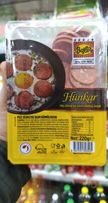 Hunkar dilimli isil islem sucuk