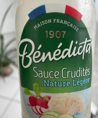 Sauce crudités nature légère